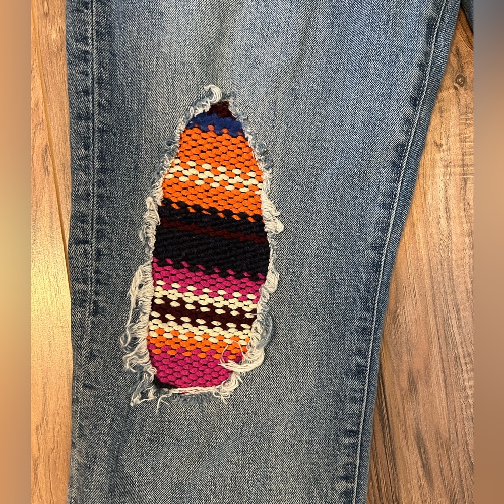 Levi’s Made & Crafted Pin Dot Patchwork Boyfriend… - image 5